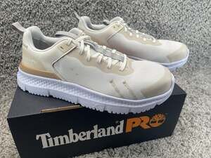 Women’s Timberland Pro Flex Composite Safety Toe Size 8 Medium Cream Tan NIB